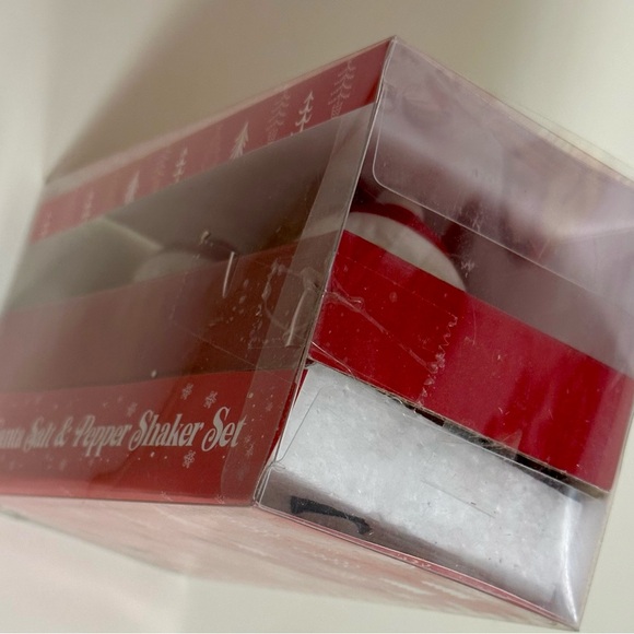 Tinsel and Elves Santa Salt and Pepper Shaker Set - Like New, Never Used - Picture 7 of 11